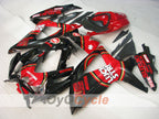 Kit de carénage à injection pour GSX R750 08-10 - Rouge, Noir - Lucky Strike #OYO87905446
