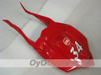 Kit de carénage injecté pour GSX R600 08-10 - Rouge, Noir - Lucky Strike #OYO87905402