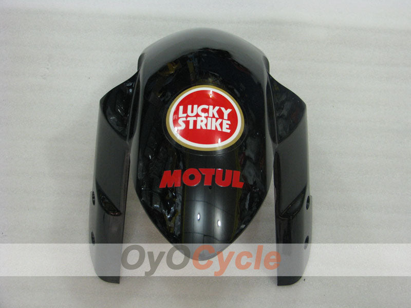 Kit de carénage injecté pour GSX R600 08-10 - Rouge, Noir - Lucky Strike #OYO87905402