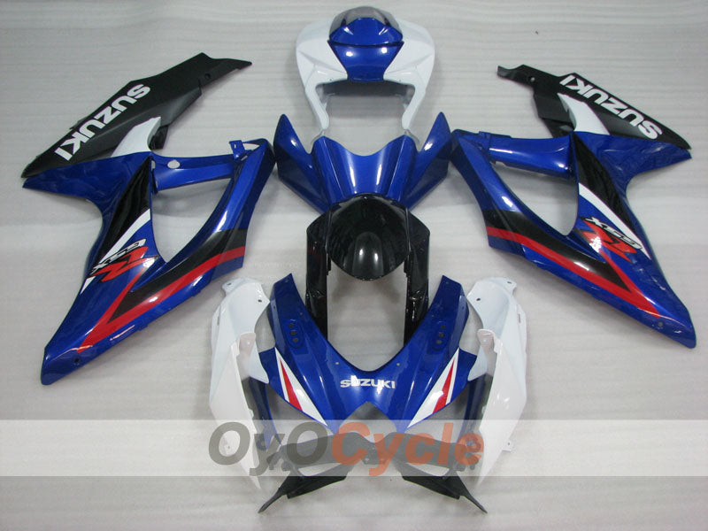Kit de carénage à injection pour GSX R600 08-10 - Bleu, blanc, noir - Style d’origine #OYO87905403 Image secondaire du produit