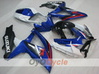 Kit de carénage à injection pour GSX R750 08-10 - Bleu, Blanc, Noir - Style d'origine #OYO87905447