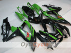 Kit de carénage à injection pour GSX R750 08-10 - Vert, Noir - Style d'origine #OYO87905448
