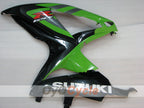 Kit de carénage à injection pour GSX R600 08-10 - Vert, blanc, noir - Style d’origine #OYO87905404