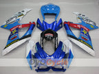 Kit de carénage à injection pour GSX R750 08-10 - Bleu, Noir - Rockstar #OYO87905449