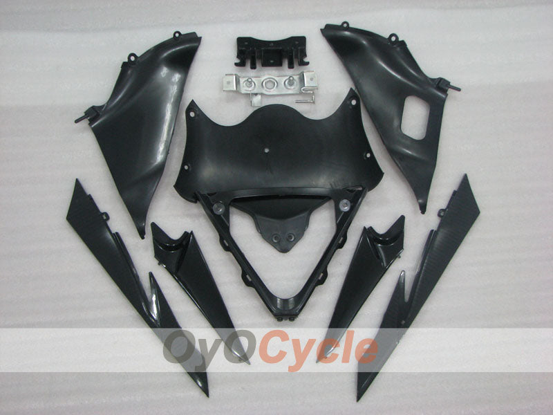 Kit de carénage à injection pour GSX R750 08-10 - Bleu, Noir - Rockstar #OYO87905449