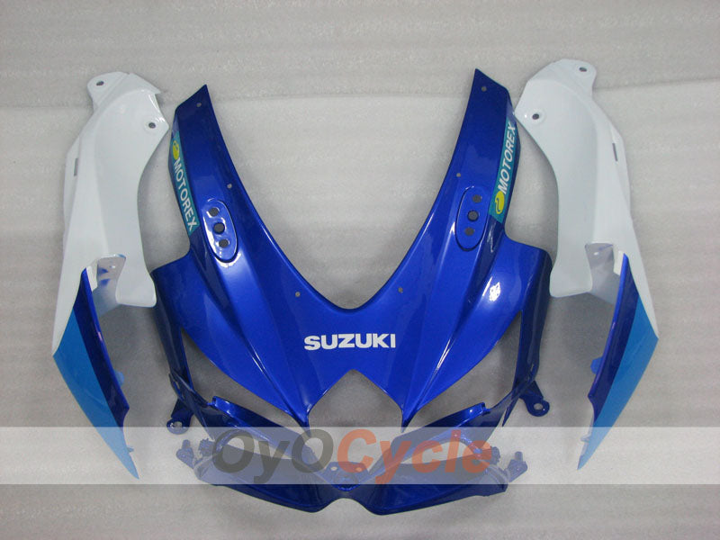 Kit de carénage à injection pour GSX R750 08-10 - Bleu, Noir - Rockstar #OYO87905449