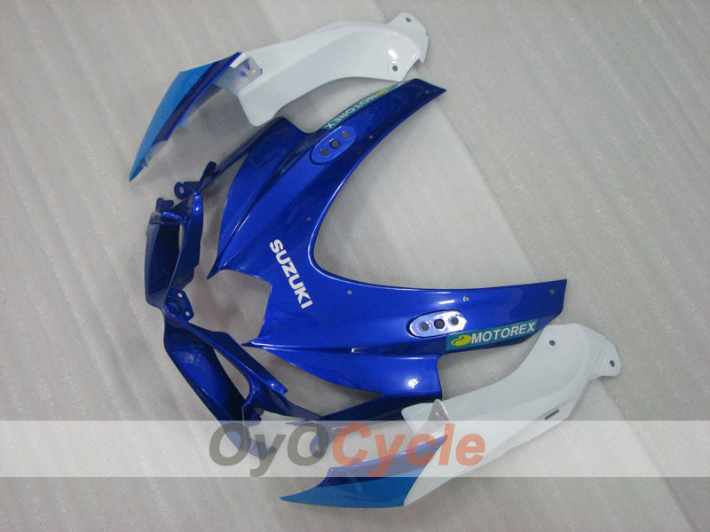 Kit de carénage à injection pour GSX R750 08-10 - Bleu, Noir - Rockstar #OYO87905449