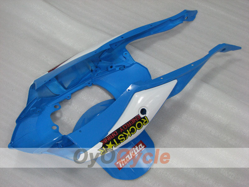 Kit de carénage à injection pour GSX R750 08-10 - Bleu, Noir - Rockstar #OYO87905449