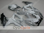 Kit de carénage à injection pour GSX R600 08-10 - Blanc, gris - Style d’origine #OYO87905407