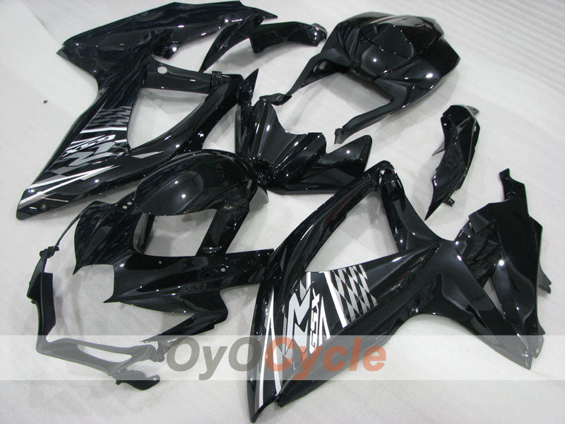 Kit de carénage à injection pour GSX R750 08-10 - Noir - Style d'origine #OYO87905452