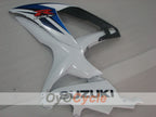 Kit de carénages à injection pour GSX R750 08-10 - Bleu, Blanc - Style d'origine #OYO87905453