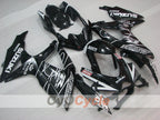 Kit de carénage à injection pour GSX R600 08-10 - Noir - Corona #OYO87905410