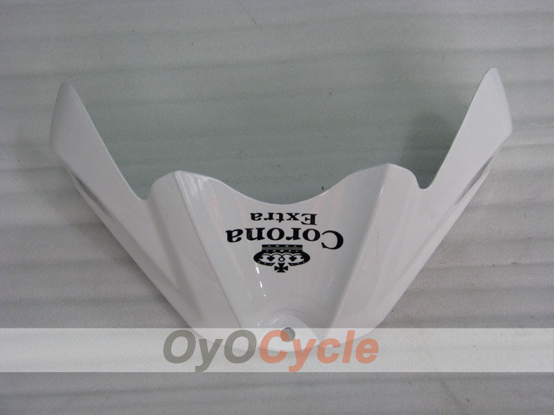 Kit de carénages à injection pour GSX R750 08-10 - Blanc, Noir - Corona #OYO87905455