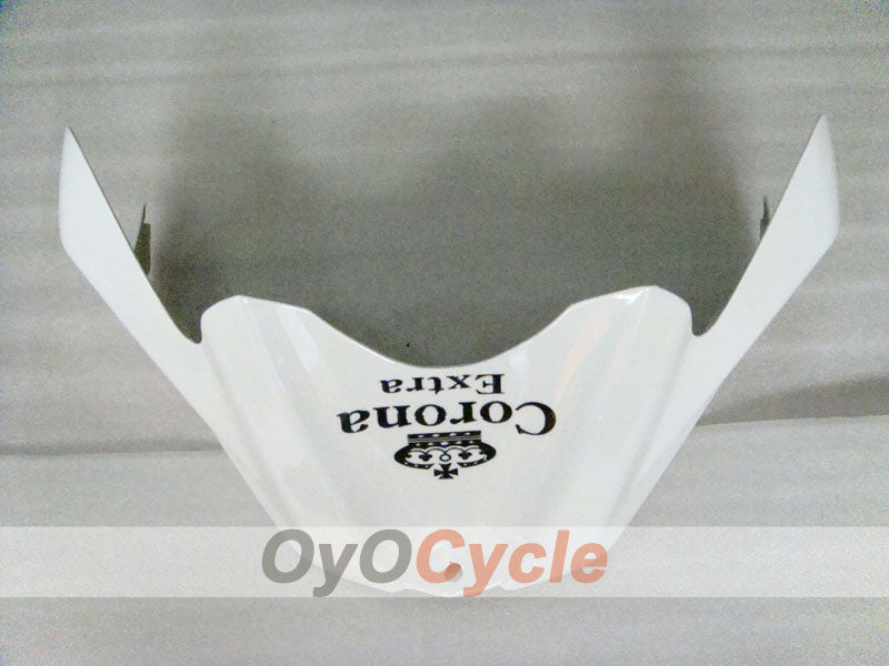 Kit de carénage à injection pour GSX R600 08-10 - Blanc, noir - Corona #OYO87905412