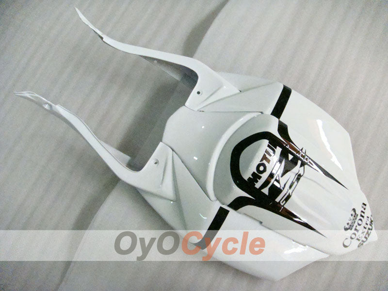 Kit de carénages à injection pour GSX R750 08-10 - Blanc, Noir - Corona #OYO87905456