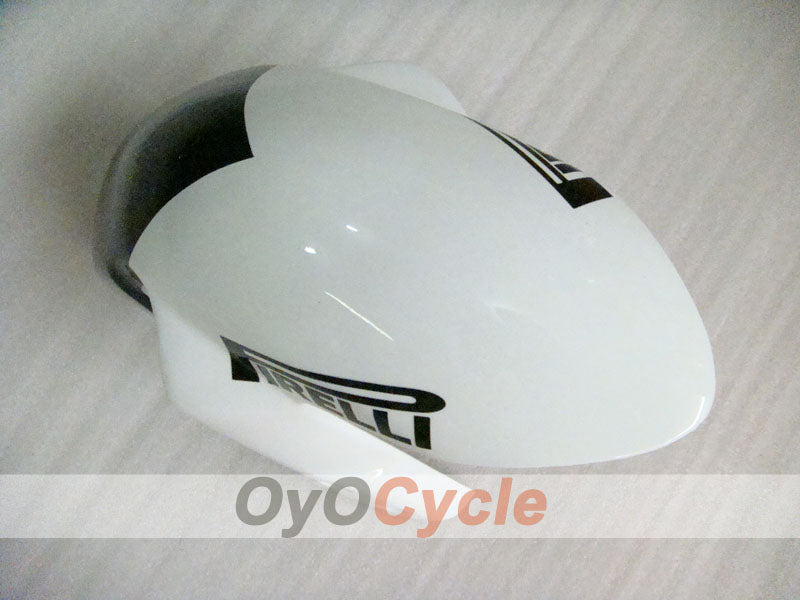 Kit de carénage à injection pour GSX R600 08-10 - Blanc, noir - Corona #OYO87905412