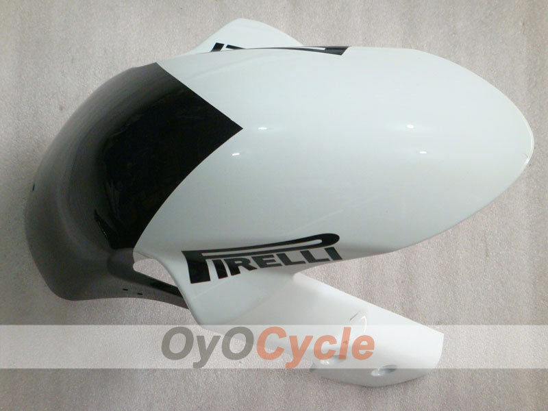 Kit de carénage à injection pour GSX R600 08-10 - Blanc, noir - Corona #OYO87905413