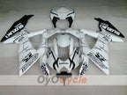 Kit de carénage à injection pour GSX R600 08-10 - Blanc, noir - Corona #OYO87905413