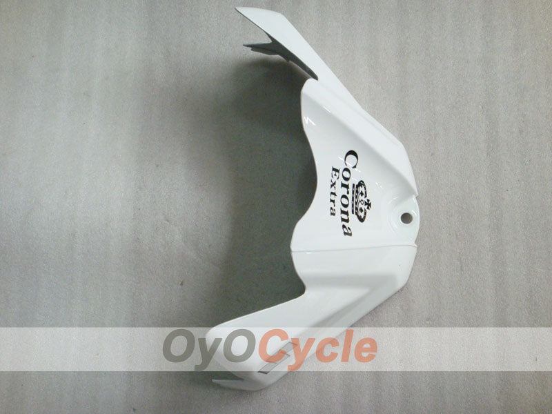 Kit de carénages à injection pour GSX R750 08-10 - Blanc, Noir - Corona #OYO87905457