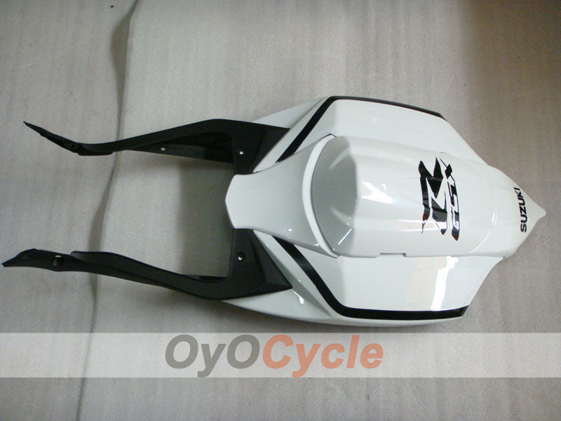 Kit de carénages à injection pour GSX R750 08-10 - Blanc, Noir - Corona #OYO87905457