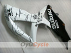 Kit de carénages à injection pour GSX R750 08-10 - Blanc, Noir - Corona #OYO87905457