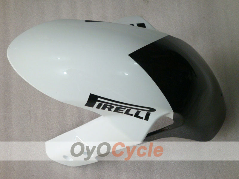 Kit de carénage à injection pour GSX R600 08-10 - Blanc, noir - Corona #OYO87905413