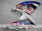 Kit de carénages à injection pour GSX R750 08-10 - Bleu, Blanc - Dark Dog #OYO87905458
