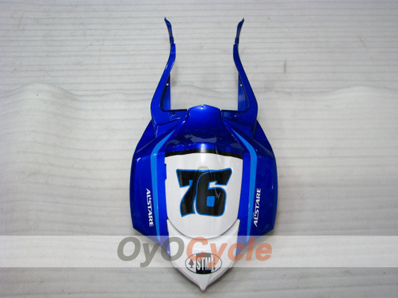 Kit de carénages à injection pour GSX R750 08-10 - Bleu, Blanc - Dark Dog #OYO87905458