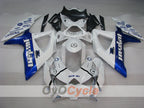 Kit de carénage à injection pour GSX R600 08-10 - Bleu, blanc - Jordan #OYO87905415