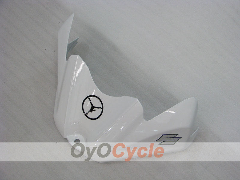 Kit de carénages à injection pour GSX R750 08-10 - Bleu, Blanc - Jordan #OYO87905459