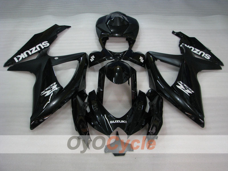 Kit de carénage à injection pour GSX R600 08-10 - Noir, mat - Style d'origine #OYO87905416 Image principale du produit