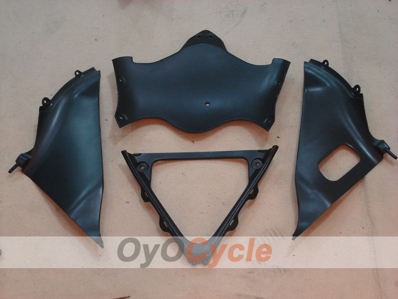 Kit de carénages à injection pour GSX R750 08-10 - Jaune, Argent - Style d'origine #OYO87905461