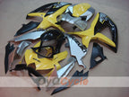 Kit de carénages à injection pour GSX R750 08-10 - Jaune, Argent - Style d'origine #OYO87905461