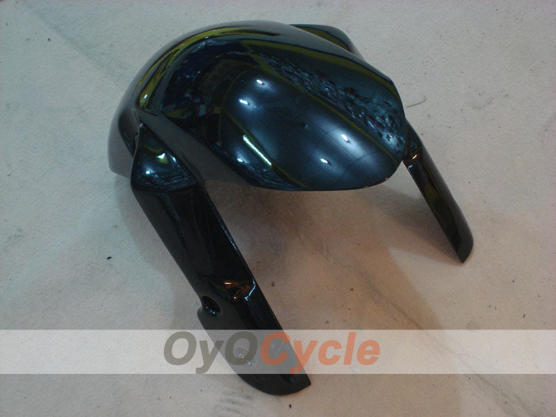 Kit de carénages à injection pour GSX R750 08-10 - Jaune, Argent - Style d'origine #OYO87905461