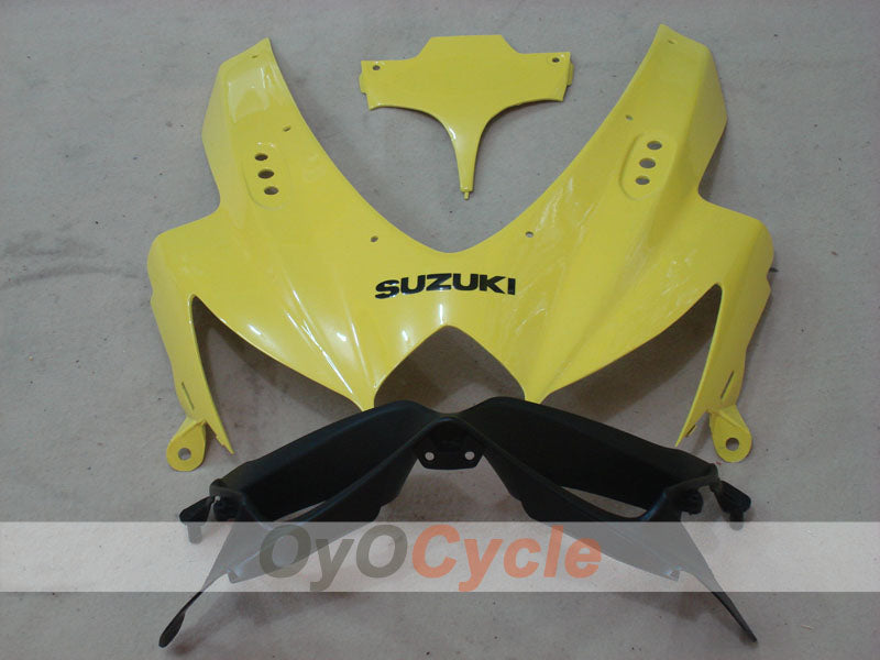 Kit de carénage à injection pour GSX R600 08-10 - Jaune, noir - Style d'origine #OYO87905417