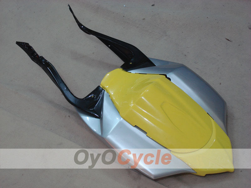Kit de carénages à injection pour GSX R750 08-10 - Jaune, Argent - Style d'origine #OYO87905461
