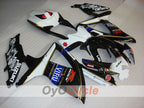 Kit de carénages à injection pour GSX R750 08-10 - Blanc, Noir - Rizla+ #OYO87905462