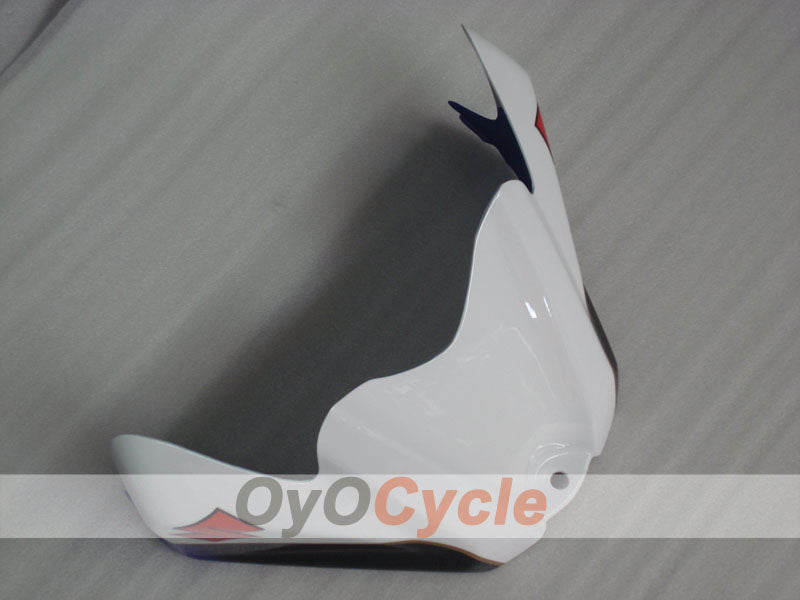 Kit de carénage à injection pour GSX R600 08-10 - Blanc, noir - VIRU #OYO87905418