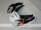Kit de carénage à injection pour GSX R600 08-10 - Blanc, noir - VIRU #OYO87905418