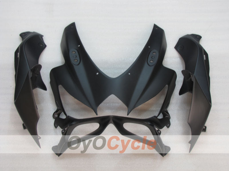 Kit de carénages à injection pour GSX R600 08-10 - Noir, Mat - Sans autocollant / décalque, style d'origine #OYO87905463