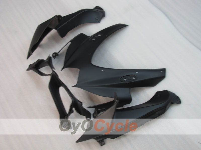 Kit de carénage à injection pour GSX R750 08-10 - Noir, Mat - Sans autocollant / décalque, style d'usine #OYO87905436