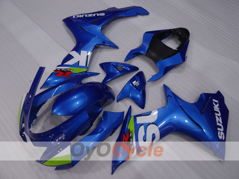 Kit de carénage injecté pour GSX R750 11-26 - Bleu - Style d'usine #OYO87905480