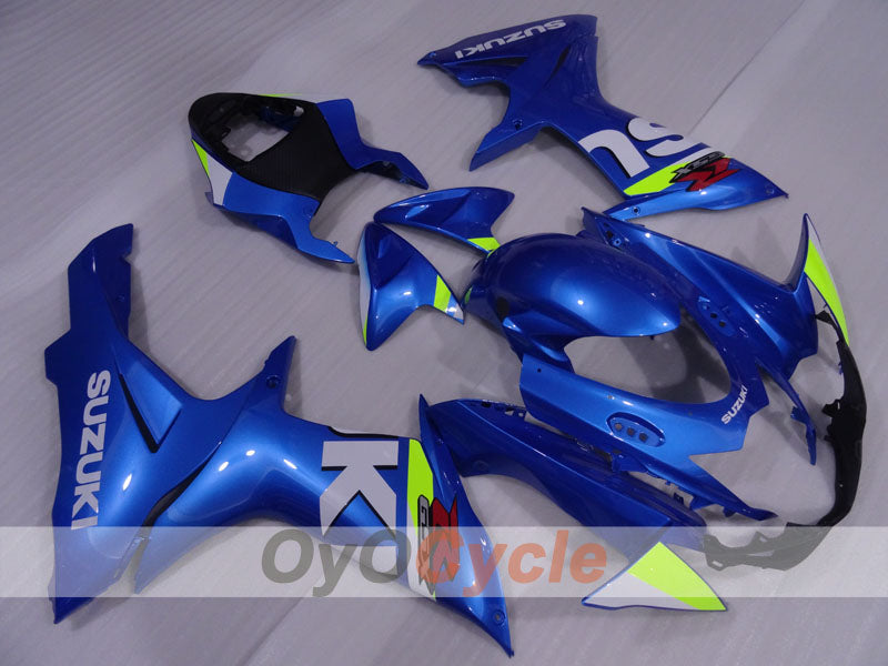 Kit de carénages injectés pour GSX R600 11-26 - Bleu - Style usine #OYO87905466 Image principale du produit