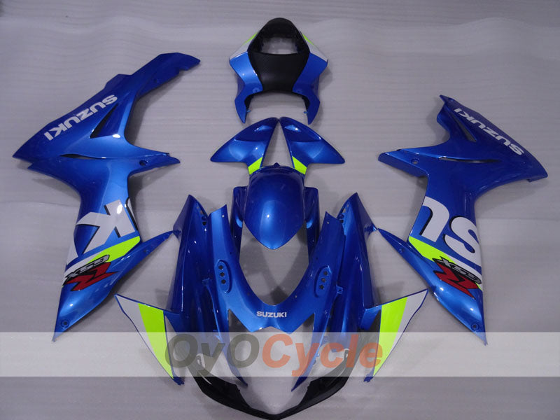 Kit de carénage injecté pour GSX R750 11-26 - Bleu - Style d'usine #OYO87905482