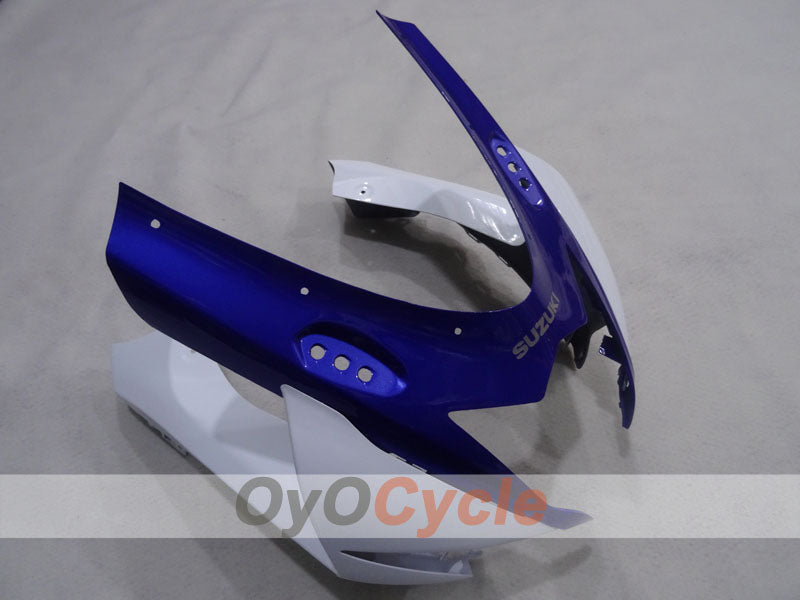 Kit de carénages injectés pour GSX R600 11-26 - Bleu, Blanc - Style usine #OYO87905467