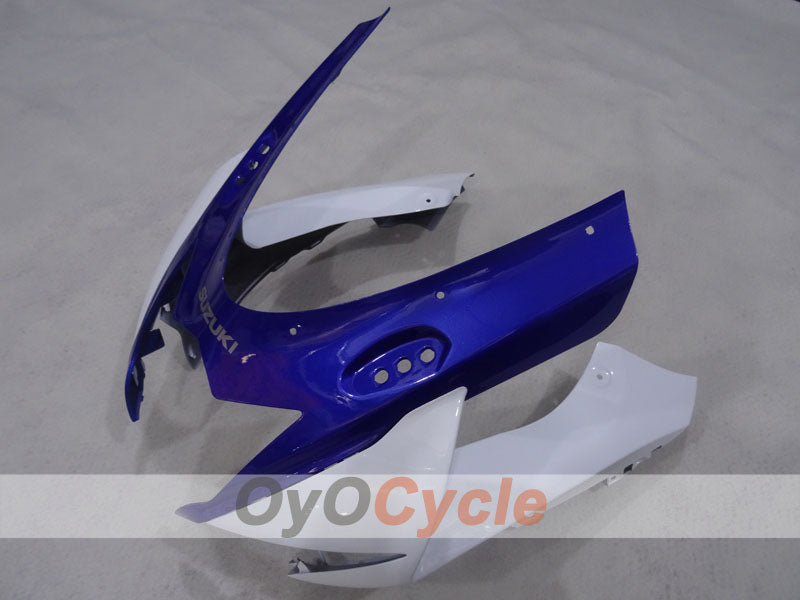 Kit de carénages injectés pour GSX R600 11-26 - Bleu, Blanc - Style usine #OYO87905467