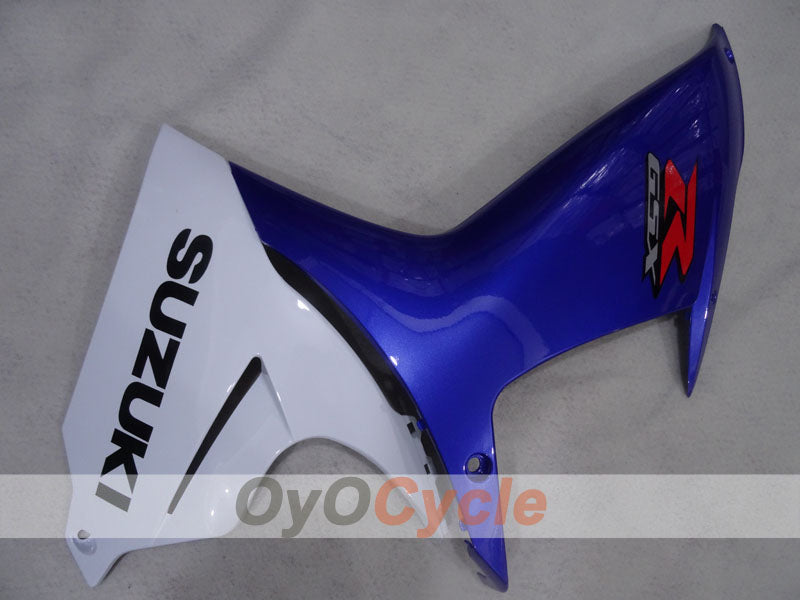 Kit de carénages injectés pour GSX R600 11-26 - Bleu, Blanc - Style usine #OYO87905467