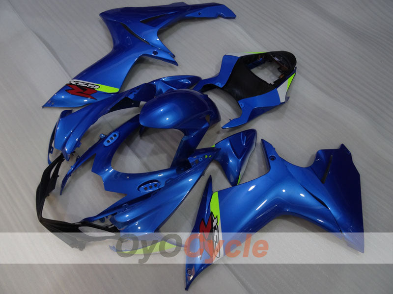 Kit de carénages injectés pour GSX R600 11-26 - Bleu - Style usine #OYO87905468