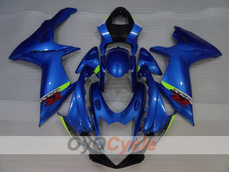 Kit de carénage injecté pour GSX R750 11-26 - Bleu - Style d'usine #OYO87905484 Image secondaire du produit