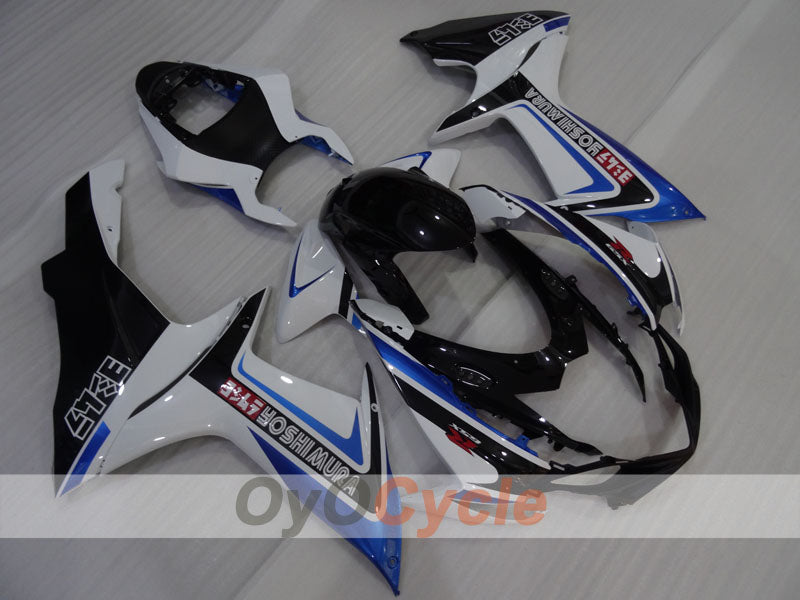 Kit de carénage injecté pour GSX R750 11-26 - Bleu - Style d'usine #OYO87905485 Image principale du produit